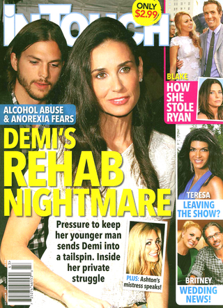 Illustration for article titled This Week In Tabloids: Ashton's One Night Stand Was Almost A Threesome
